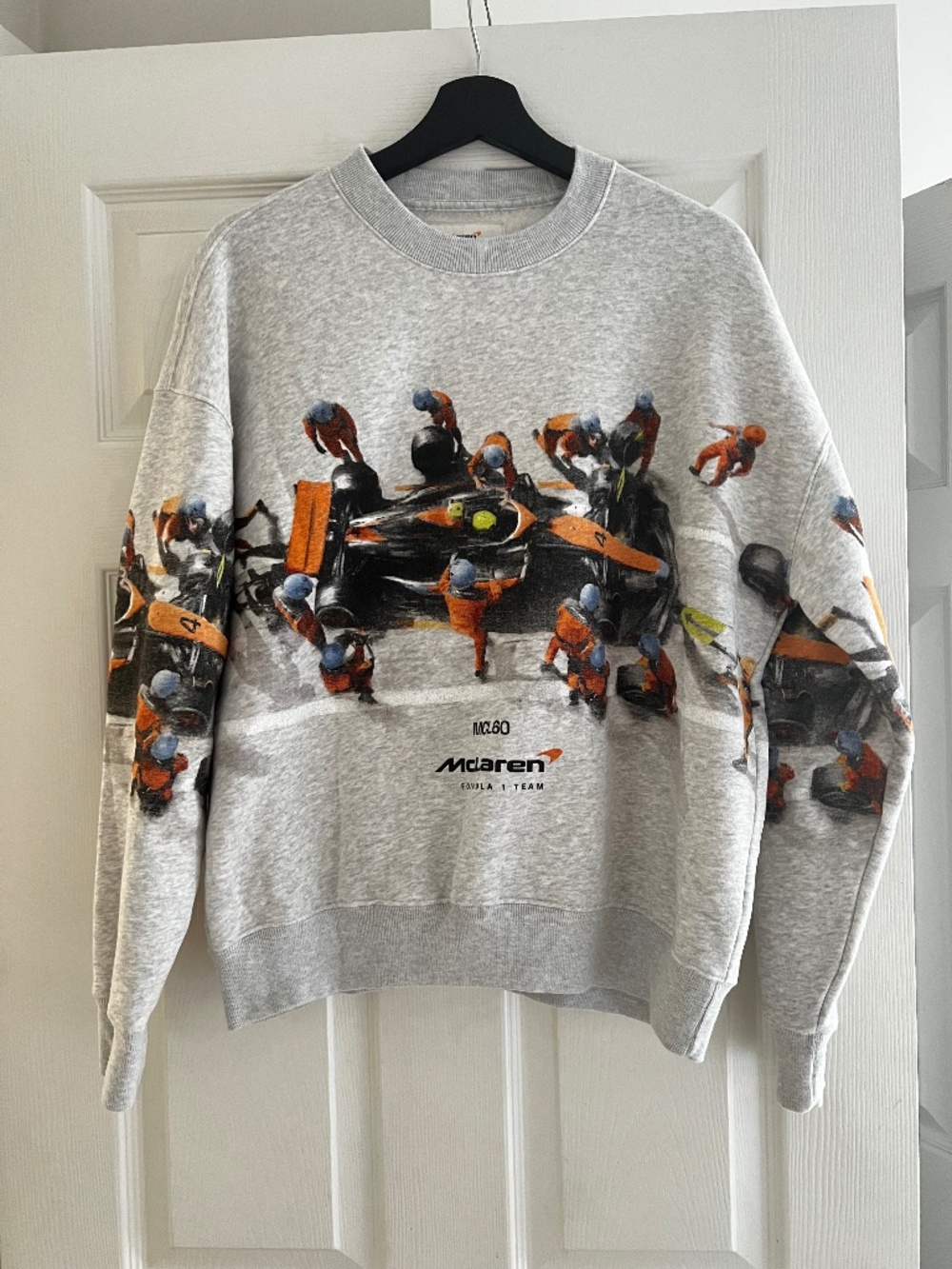 Abercrombie and Fitch Men's McLaren Graphic Crew Sweatshirt Size XS